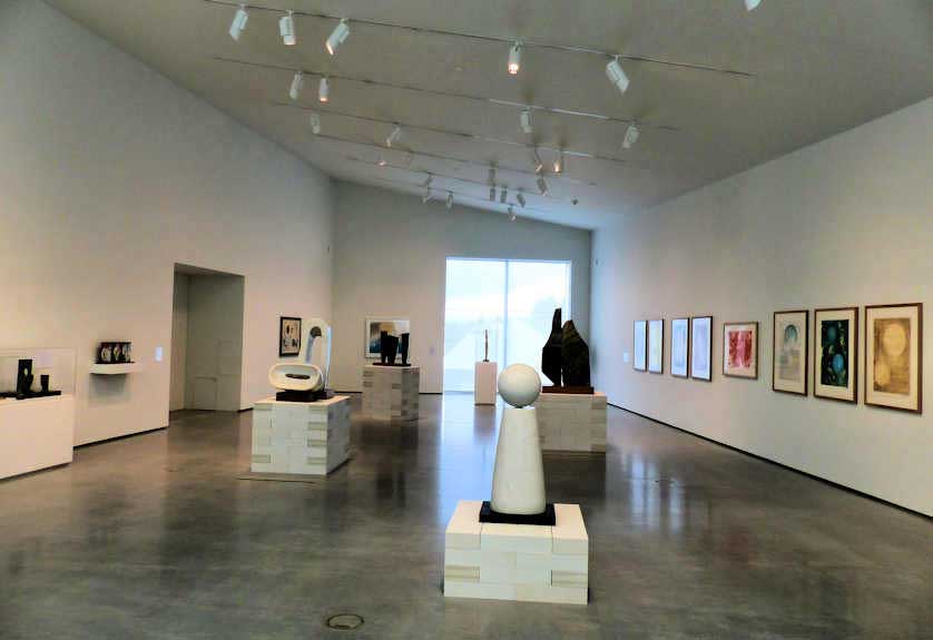 A range of temporary exhibitions are held at Hepworth Wakefield.