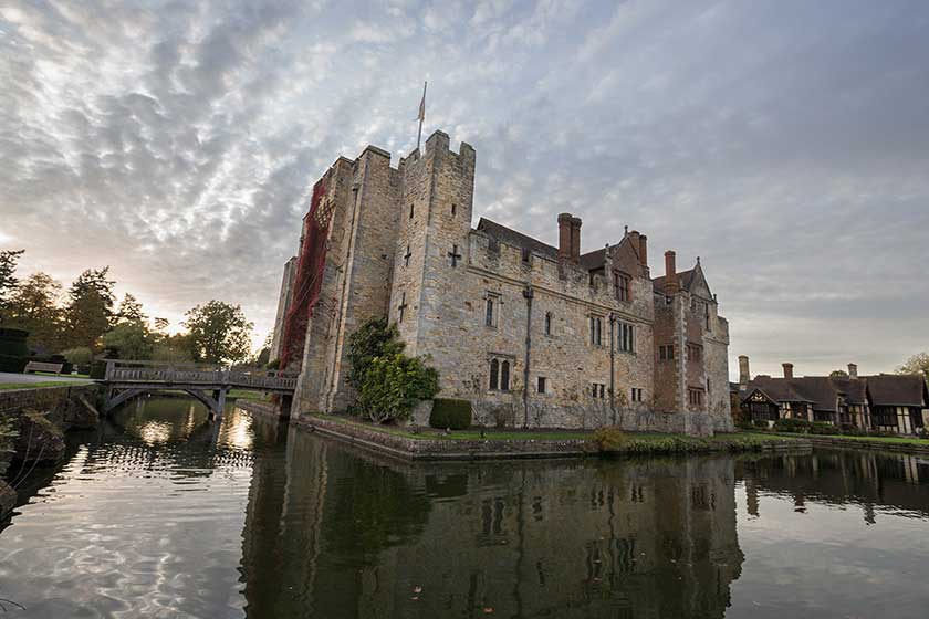 Hever Castle, Kent, UK.