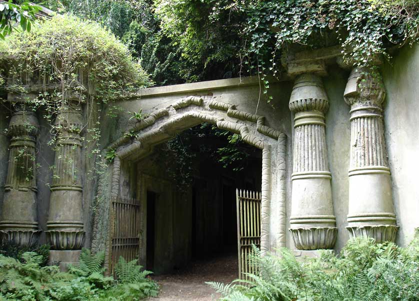 Highgate Cemetery, London, UK.