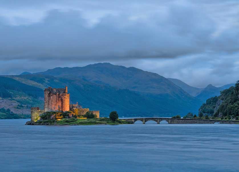 Eilean Donan Castle, Scottish Highlands, Scotland, UK.