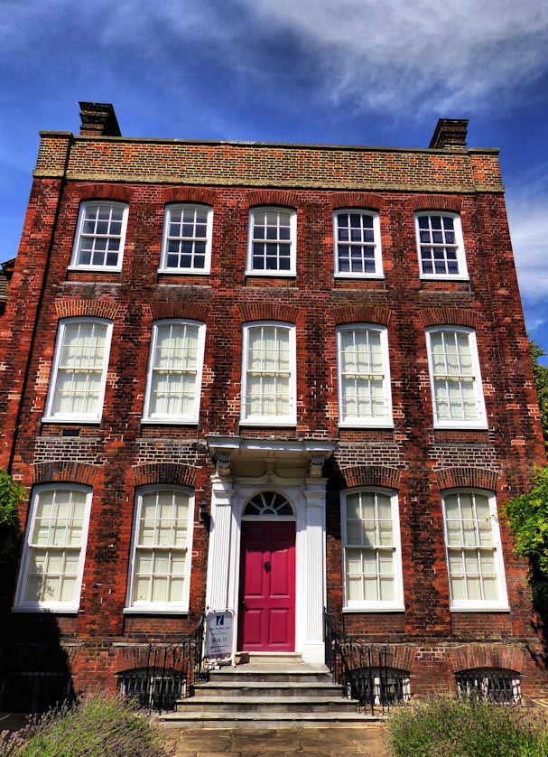 Hollytrees Museum in Colchester is housed in a Georgian house built in 1718.