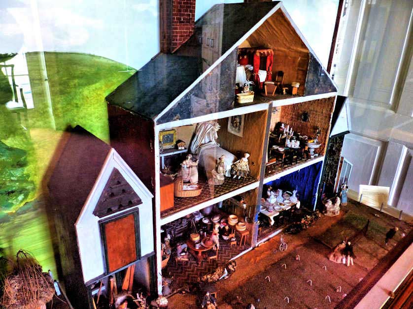 A Dolls House is among the many toys on display at Hollytrees Museum in Colchester.