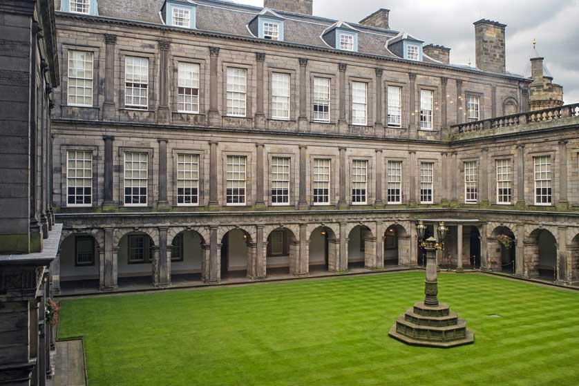 Holyrood Palace, Edinburgh, Scotland.