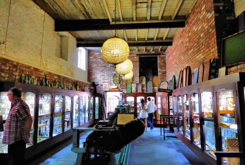 House of Marbles includes a Glass Museum and a Games Museum.