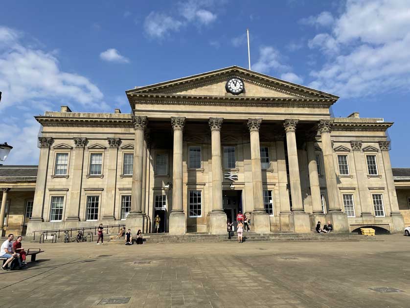 Huddersfield Station, Huddersfield, UK.
