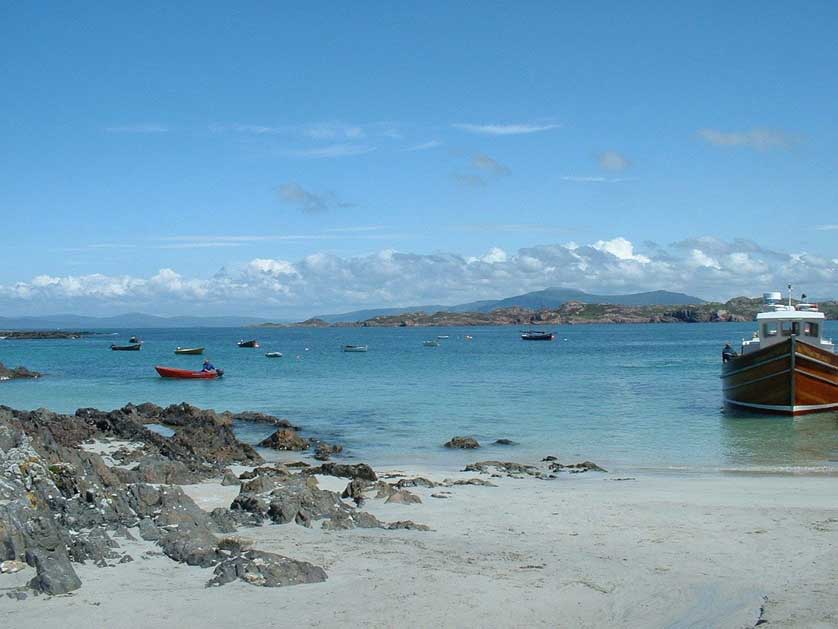 The remote and beautiful island of Iona, Scotland, UK.