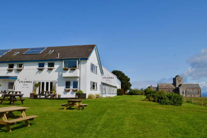 St Columba Hotel, island of Iona, Scotland, UK.