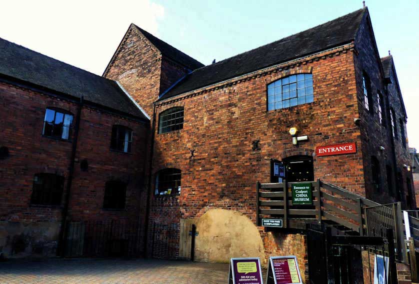 Coalport China Museum in Ironbridge Gorge, Shropshire.