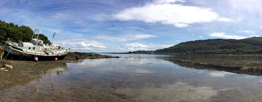A scene near Duart Castle.