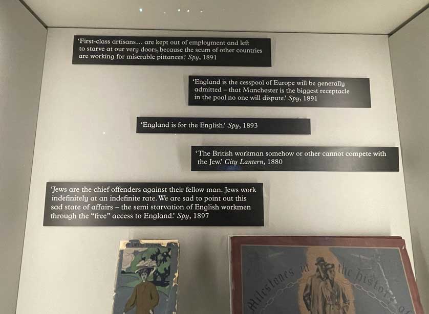 Examples of antisemitism from the late 19th century press.