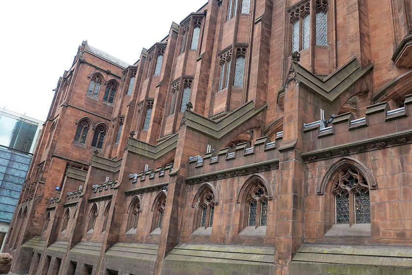 The exterior of Manchester Art Gallery.
