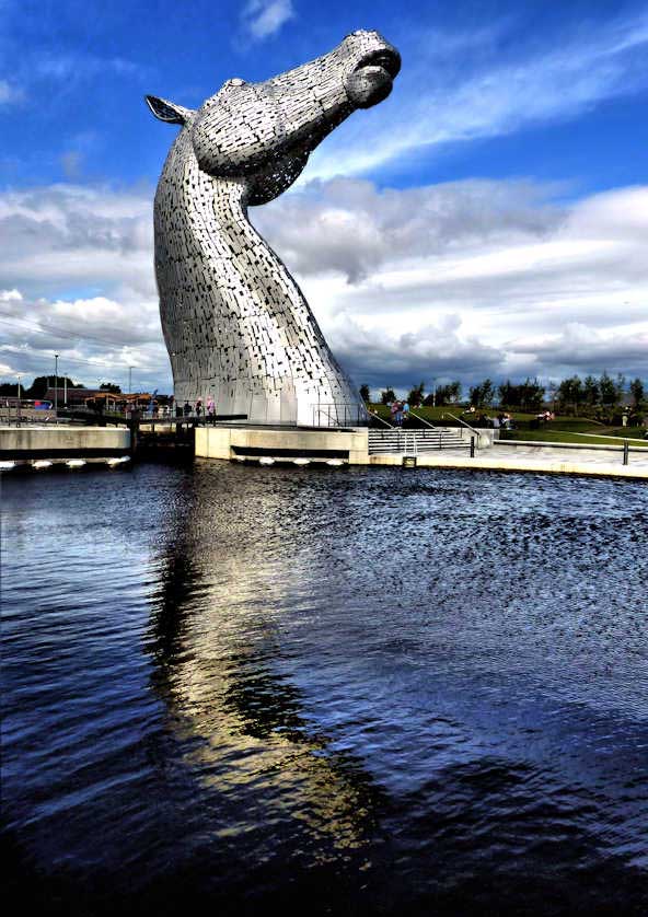 The Kelpies, Scotland, UK.