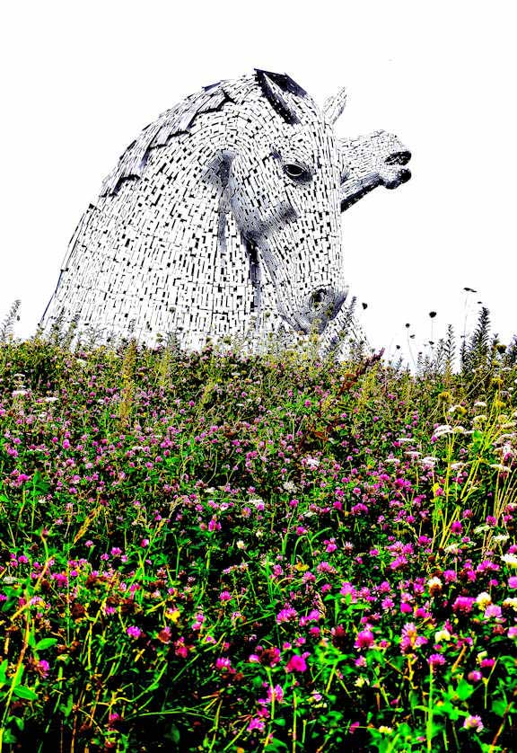 The Kelpies, Scotland, UK.
