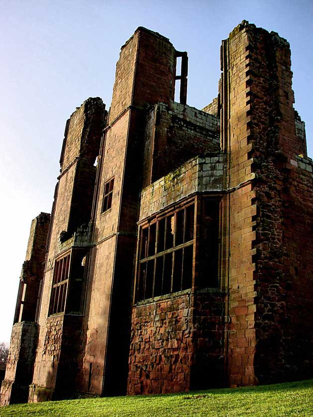 Kenilworth Castle, Warwickshire, UK.