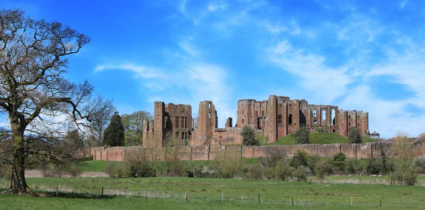 Kenilworth Castle, Warwickshire, UK.
