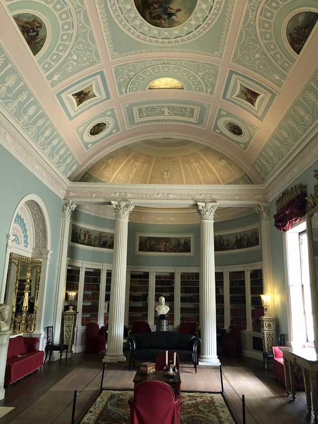 The library has been restored to resemble its 18th century grandeur.