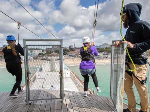 RockReef Activity Centre and Zip Wire, Bournemouth  Pier, Dorset, UK