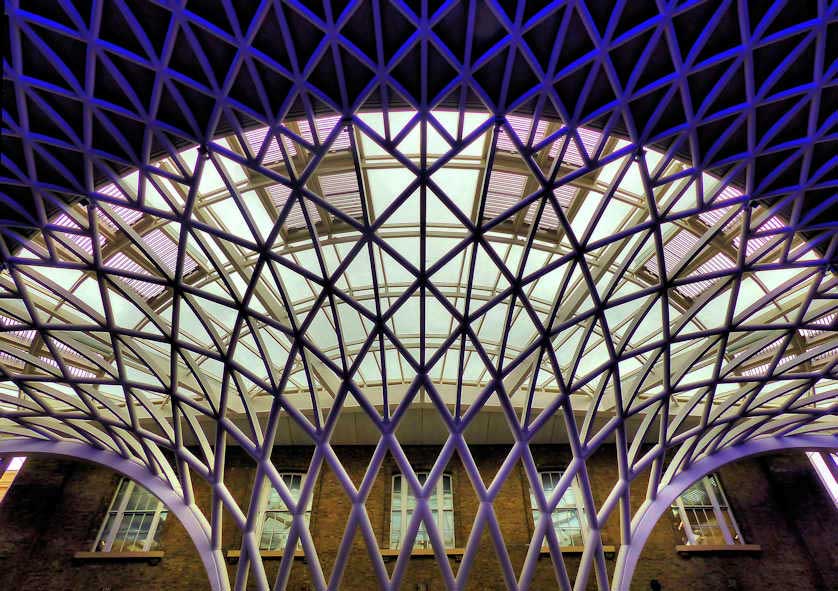 Opened in 2012, the new concourse at Kings Cross Station is quite unique.