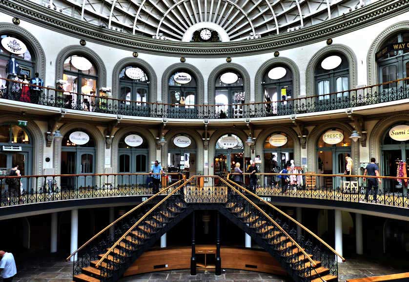 Leeds Corn Exchange is now home to a variety of outlets.