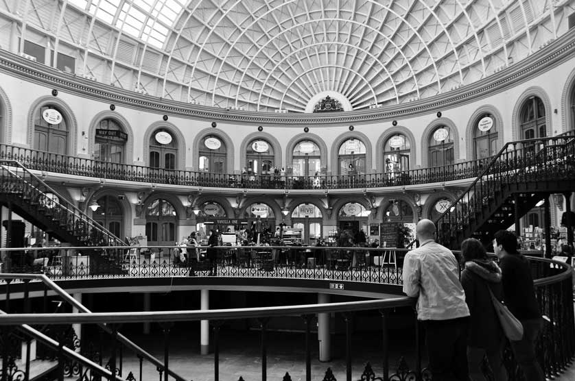Leeds Corn Exchange is a short walk or bus ride from Leeds Station.