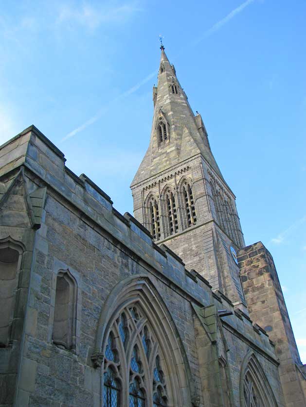 Leicester Cathedral, Leicester, England.