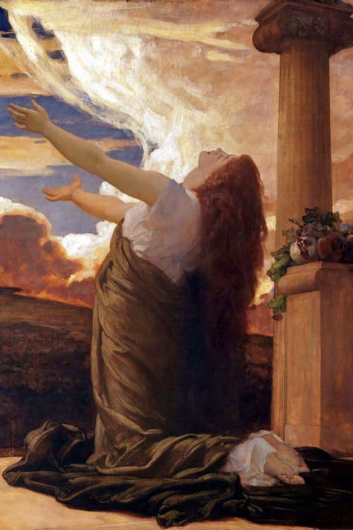 Clytie, Leighton's final work, 1895-96, acquired by the museum 2008.