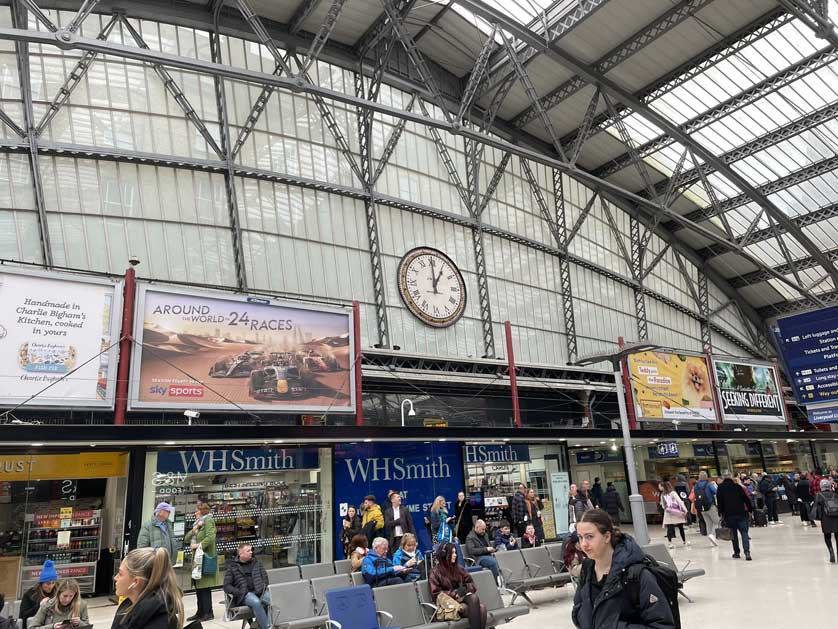 Lime Street Station, Liverpool, UK.