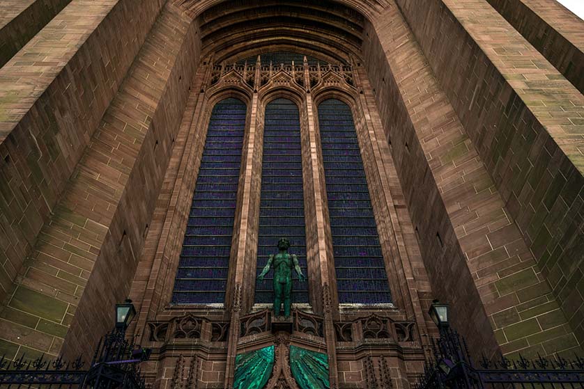 Anglican Liverpool Cathedral, Liverpool, England, UK.