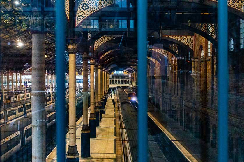 Architecture at Liverpool Street Station.