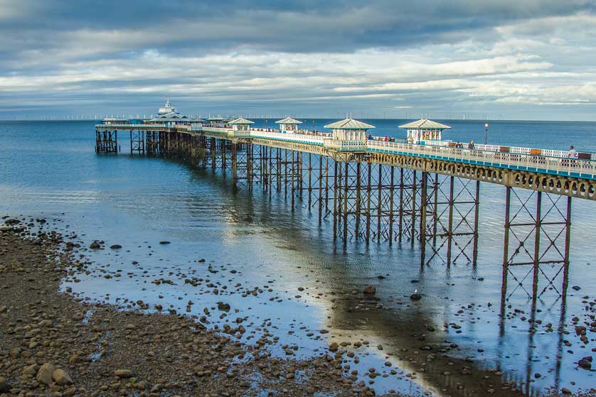 Llandudno Pier in North Wales.