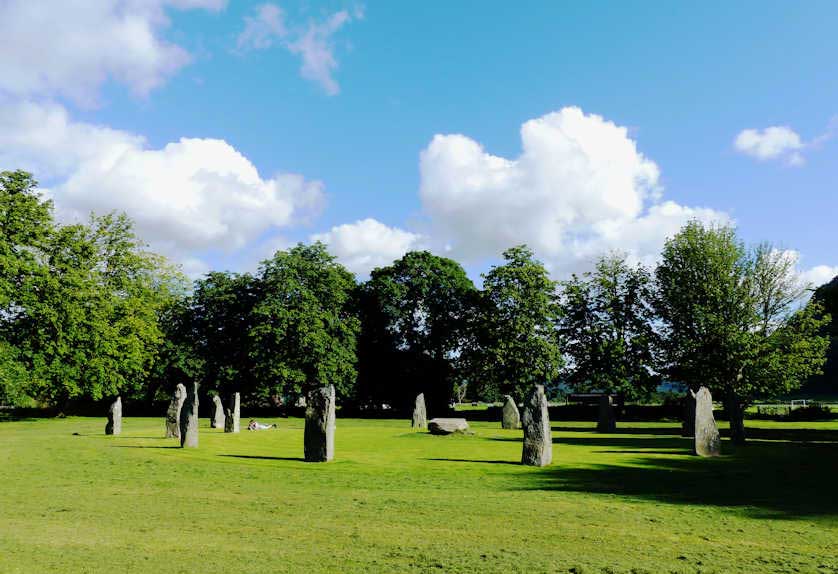 Llanrwst Gorsedd Circle, built in 1951.