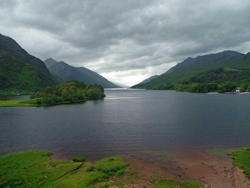 Loch Shiel, the 4th longest loch in Scotland.