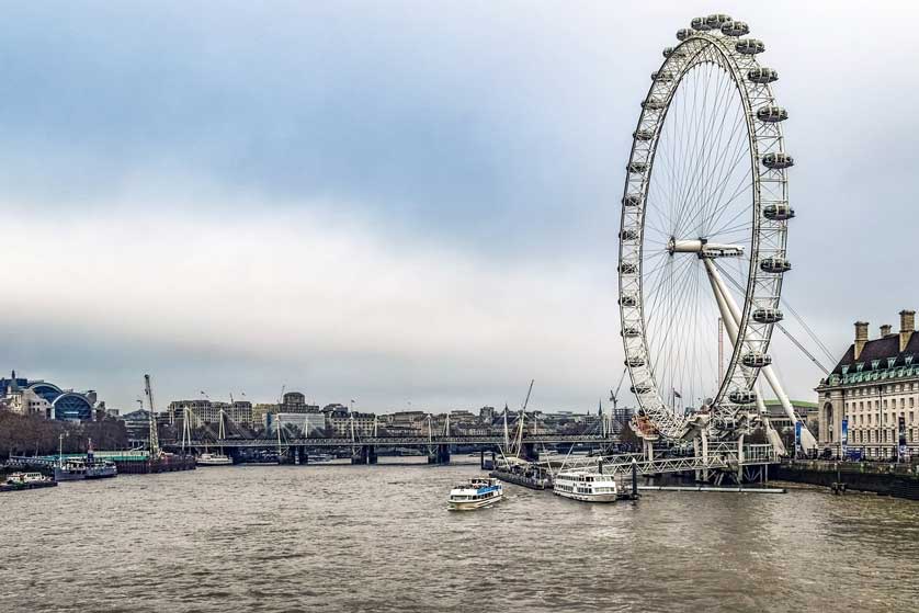 The London Eye, London.
