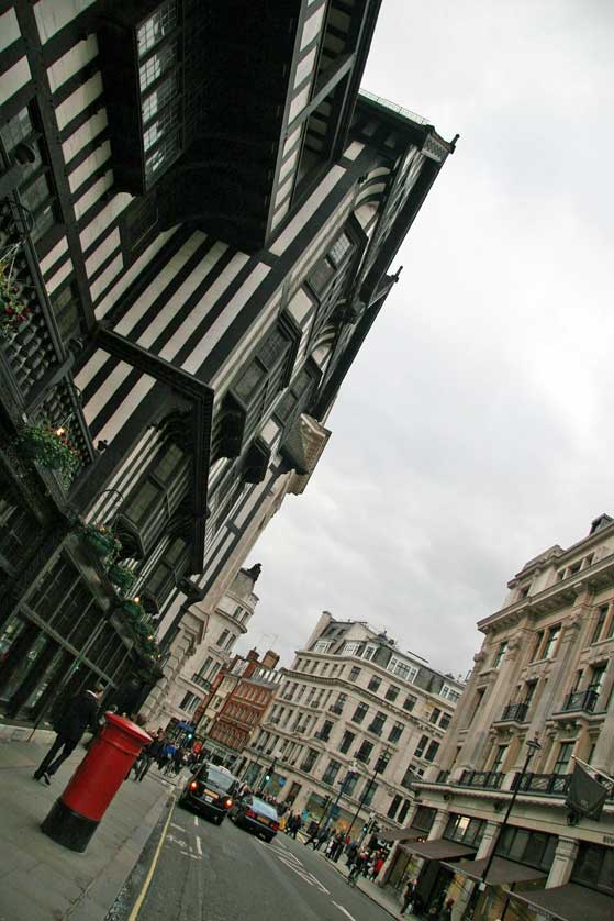 Liberty department store, Oxford Street, London, UK