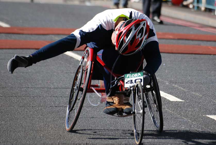 Elite level wheelchair races for both men and women.