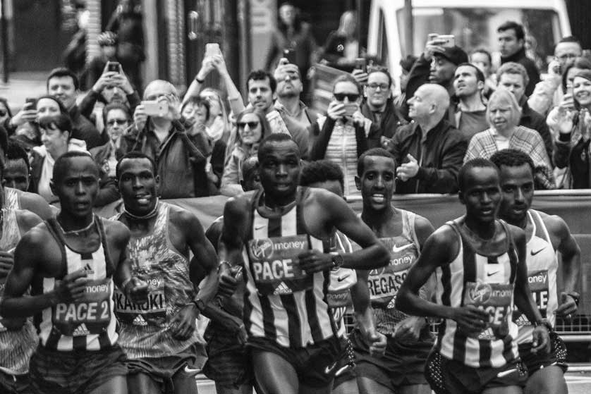 The London Marathon.