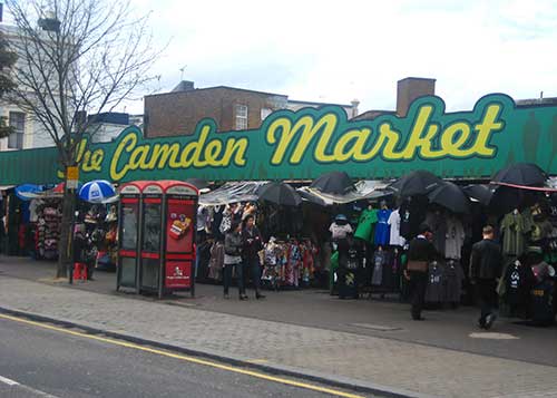 Camden Market, London, England, UK.