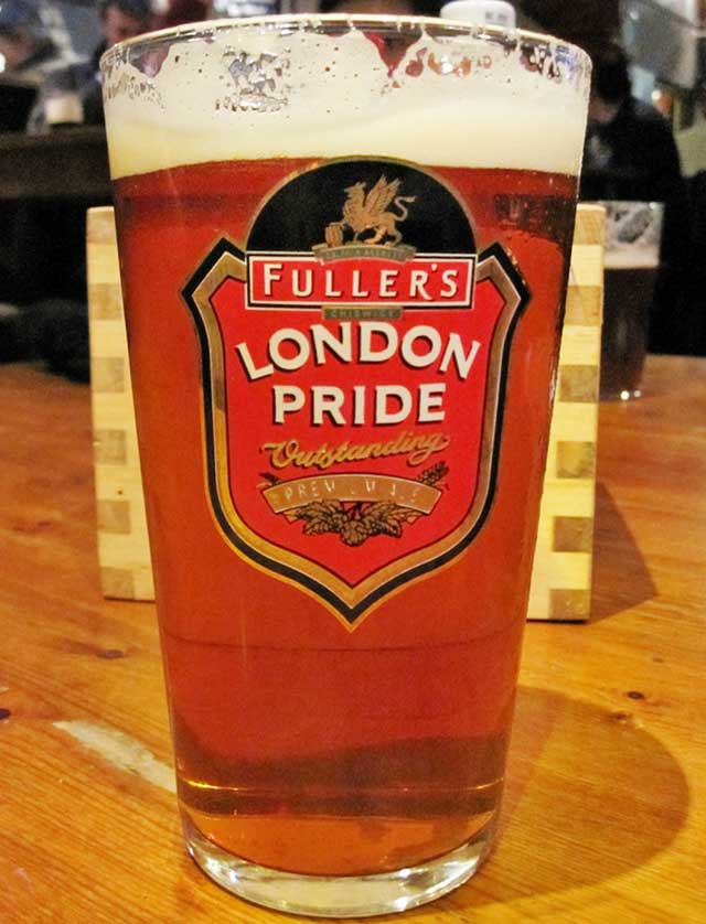 Fullers London Pride beer, UK