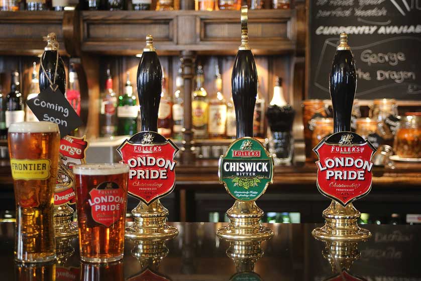 Fuller's beers.