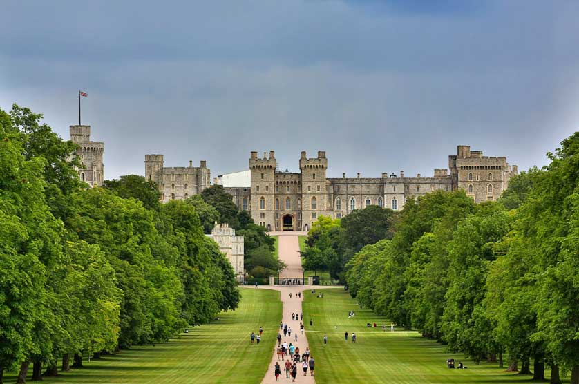 The 2.65-mile long Long Walk.