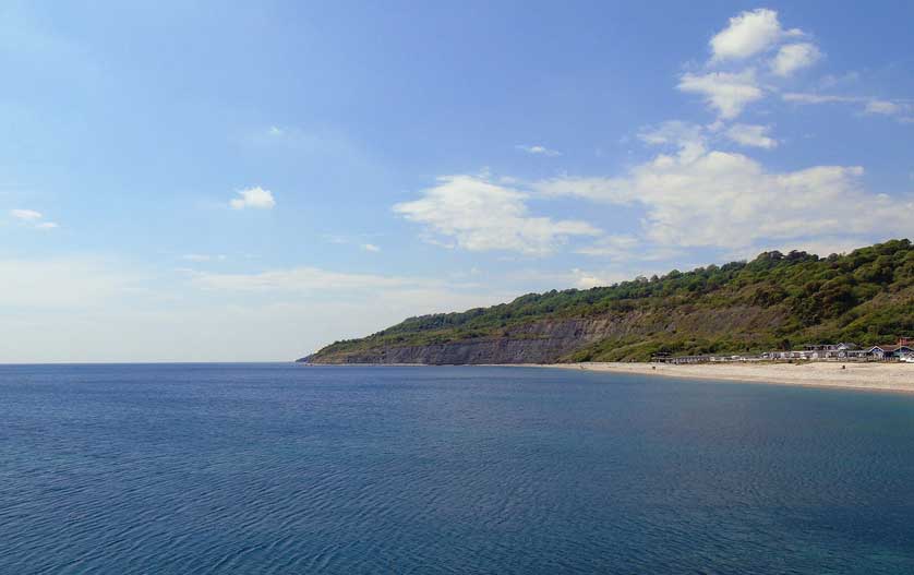 Jurassic Coast, Lyme Regis, Dorset, UK.