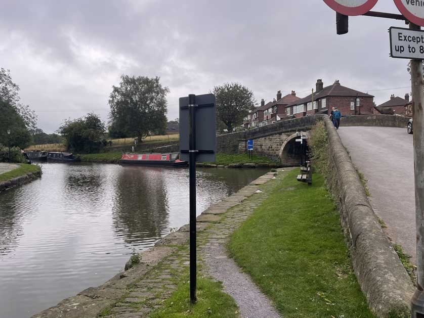 The Macclesfield and Peak Forest Canals meet at Marple Junction.