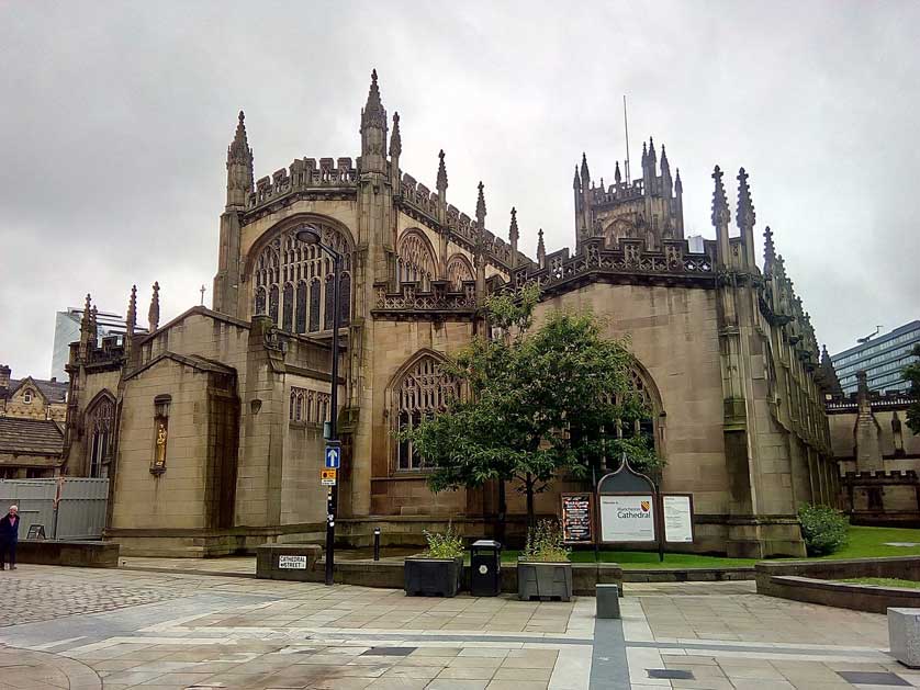 Manchester Cathedral, Manchester, UK.