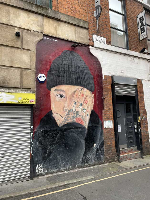 Enigma by Akse P19 on Little Lever Street.