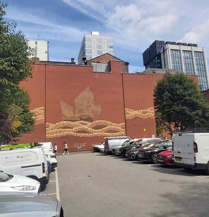 Chinatown mural.