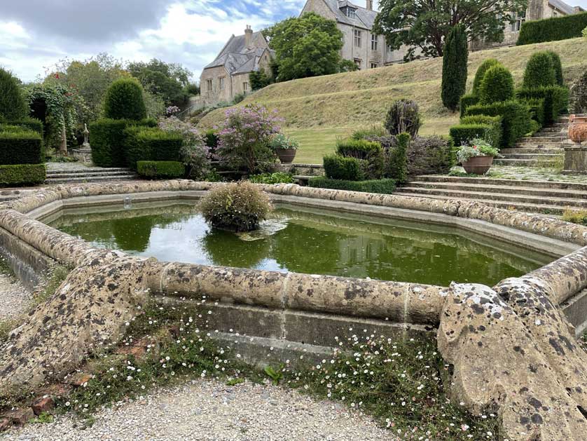 The central pond.