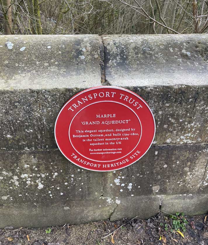 It was designed by Benjamin Outram and constructed from 1794-1800.