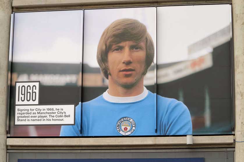 City legend Colin Bell.