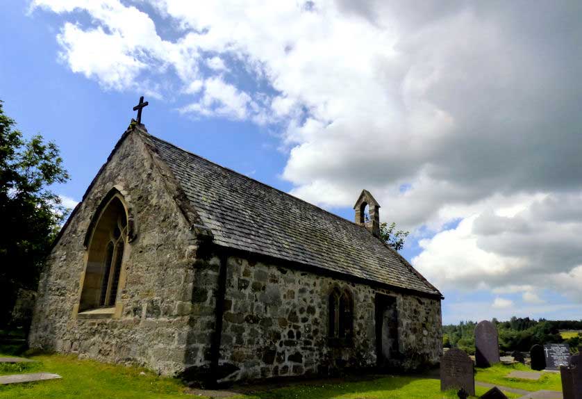 St. Tysilio's Church was built on the site of a 7th century hermitage.