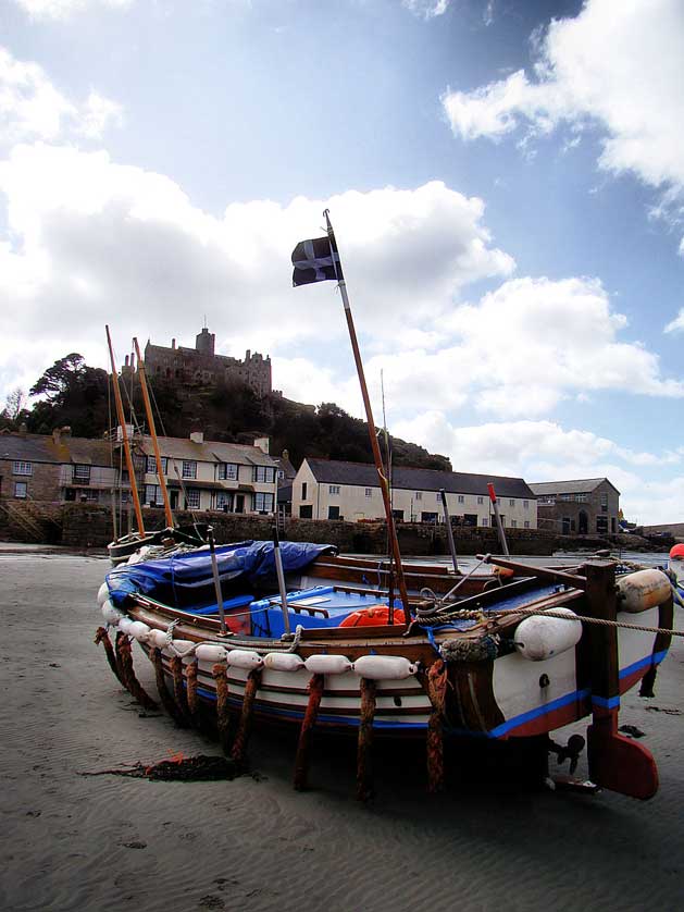 St. Michael's Mount in Cornwall, UK.